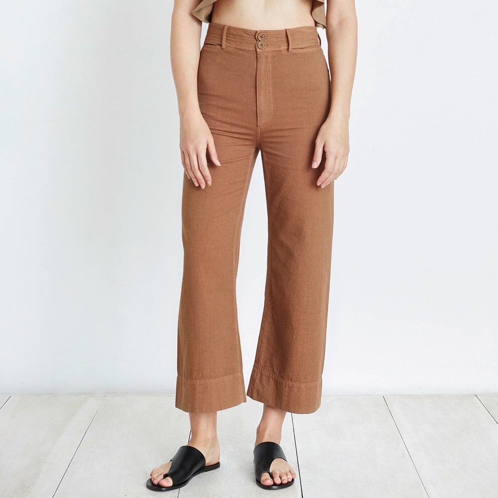Dark Green Apiece Apart Merida Pant